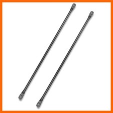 2 Pcs 39.4 Inch Black Garden Swing Replacement Rods, 100 cm
