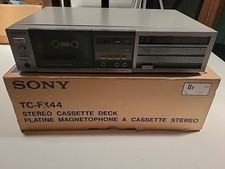 Sony TC-FX44 Stereo Cassette Deck Vintage Hi-Fi Audio Tape Player Recorder