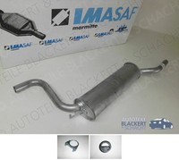 Imasaf ESD Auspuff Endtopf + Anbauteile für BMW 2 Er E10 1968-1975