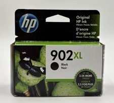 HP 902XL Black Ink Cartridge New Sealed Box T6M14AN OEM Expired 11/2022