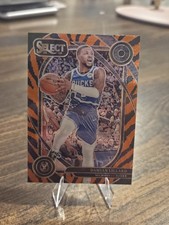 2024-25 Panini Select Damian Lillard Zebra Prizm Courtside #227 Bucks Basketball