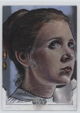 Marketplace image: 2024 Topps Chrome Star Wars Silver Foil 1/1 Phillip Trujillo Auto Sketch p1l