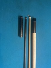 Schmelke Cocobola/Maple Pool Cue, Ricochet Carbon Fiber & Kielwood Shafts 3/8X10