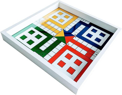 Glass Game Board Chess Checkers Backgammon Ludo Snakes & Ladders Tic Tac Toe