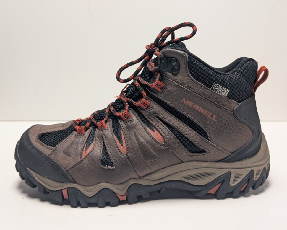 Merrell Mojave Mid Boots Mens 12 Brown Hiking‎ Trail M-Dry Waterproof Lace Up Merrell Mojave Mid Boots Mens 12 Brown Hiking Trail M-Dry  main image 2