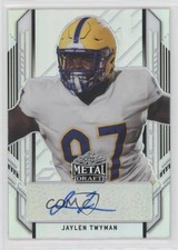 2021 Leaf Metal Draft Portrait Auto 37/99 Jaylen Twyman #PA-JT1 Auto 14dq