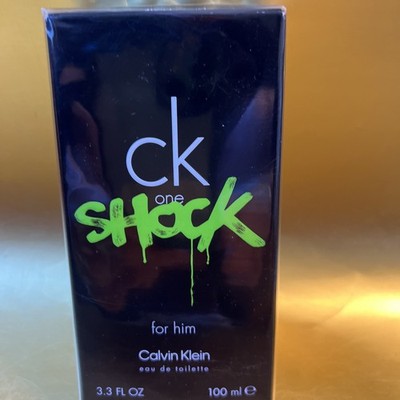 CK One Shock by Calvin Klein for Him 6.7 oz Spray 6.8 EDT NEW in BOX