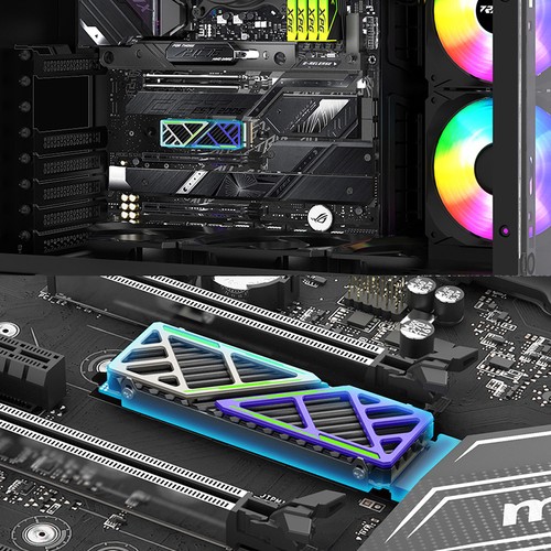 SSD Heatsink Magnesium Aluminum Alloy NVME NGFF Radiator PC Efficient Cooler L - Afbeelding 6 van 12