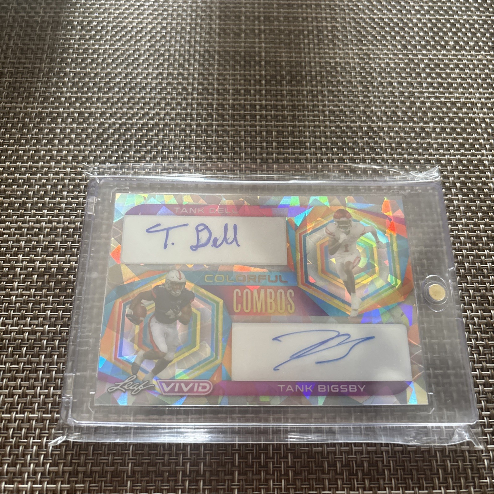 2023 Leaf Vivid Combos Silver Tank Dell & Tank Bigsby Dual Autograph RC 2/9
