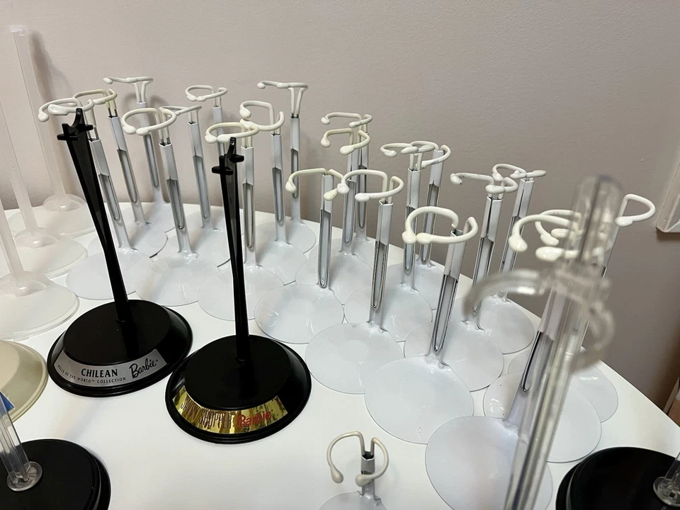 Soporte para muñeca 52 piezas para Barbie, muñeca de moda de 12 pulgadas con 23 piezas adicionales Foto 2 de 4