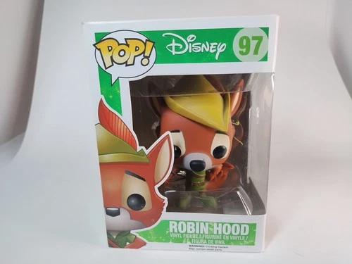 Funko Pop! Disney #97 Robin Hood – Vinyl Figure 2014 HTF Vaulted