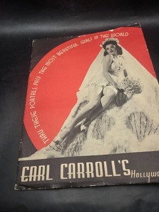 Earl Carroll's Hollywood "Most Beautiful Girls in the World" 9th Year 1946