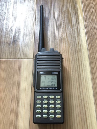 AOR AR8000 Wide Range Receiver Amateur Ham Radio Tested Working - Afbeelding 2 van 6