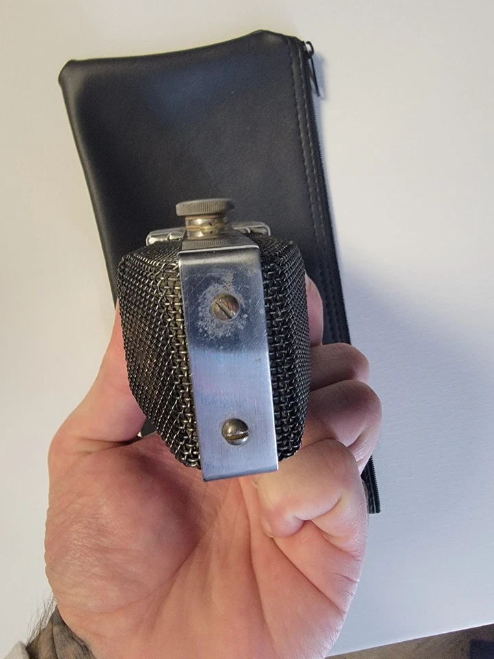 MICRÓFONO CINTA ALTA VELOCIDAD ELECTRO-VOICE V-1A HI-Z DE COLECCIÓN Foto 3 de 4