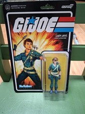 ReAction G.I. Joe Lady Jaye 3.75 Action Figure Super7 Sealed New