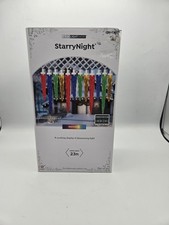 Gemmy LED Starry Night Icicle Light Lightshow Set Of 24 Multicolor Rainbow
