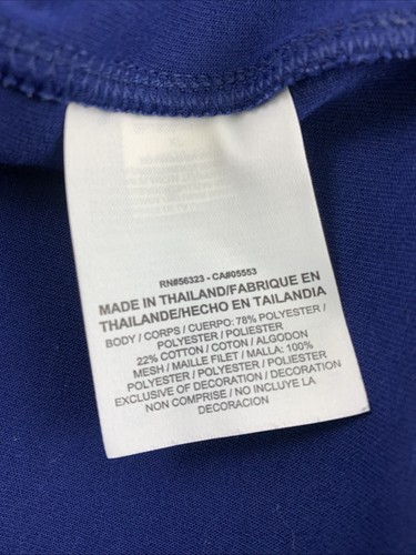Nike Dri-Fit Basketball Sweatshirt Pullover Blue Red Crewneck AJ3533 Mens XL - Picture 10 of 16