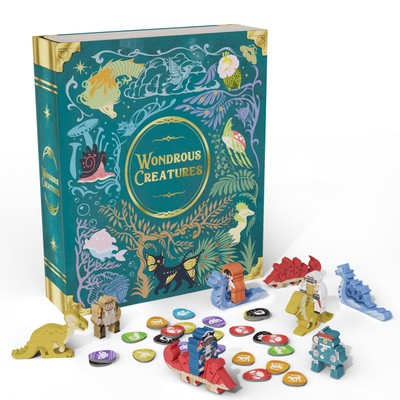 Wondrous Creatures Strategy Board Game | Family & Kids Card Games New