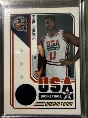 2010-11 PANINI HALL OF FAME BASKETBALL KARL MALONE DREAM TEAM JERSEY /1075