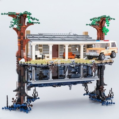 New Moc 2287pcs Stranger Things -The Upside Down Building brick set Unbranded