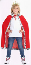 TOGROP King Costume Robe Crown set boy royal prince dress up cosplay stage actor