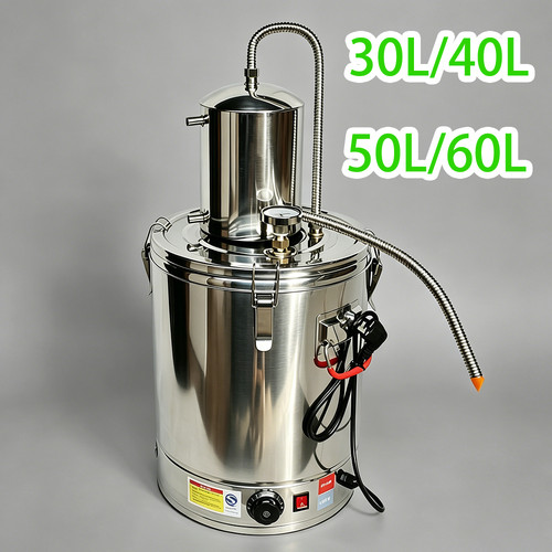 Moonshine Still Alcohol Whisky Wine Oil Alembic Still Brewing Home Distiller Kit
