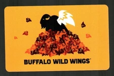 BUFFALO WILD WINGS Buffalo in Autumn Leaf Pile ( 2025 ) Gift Card ( $0 )
