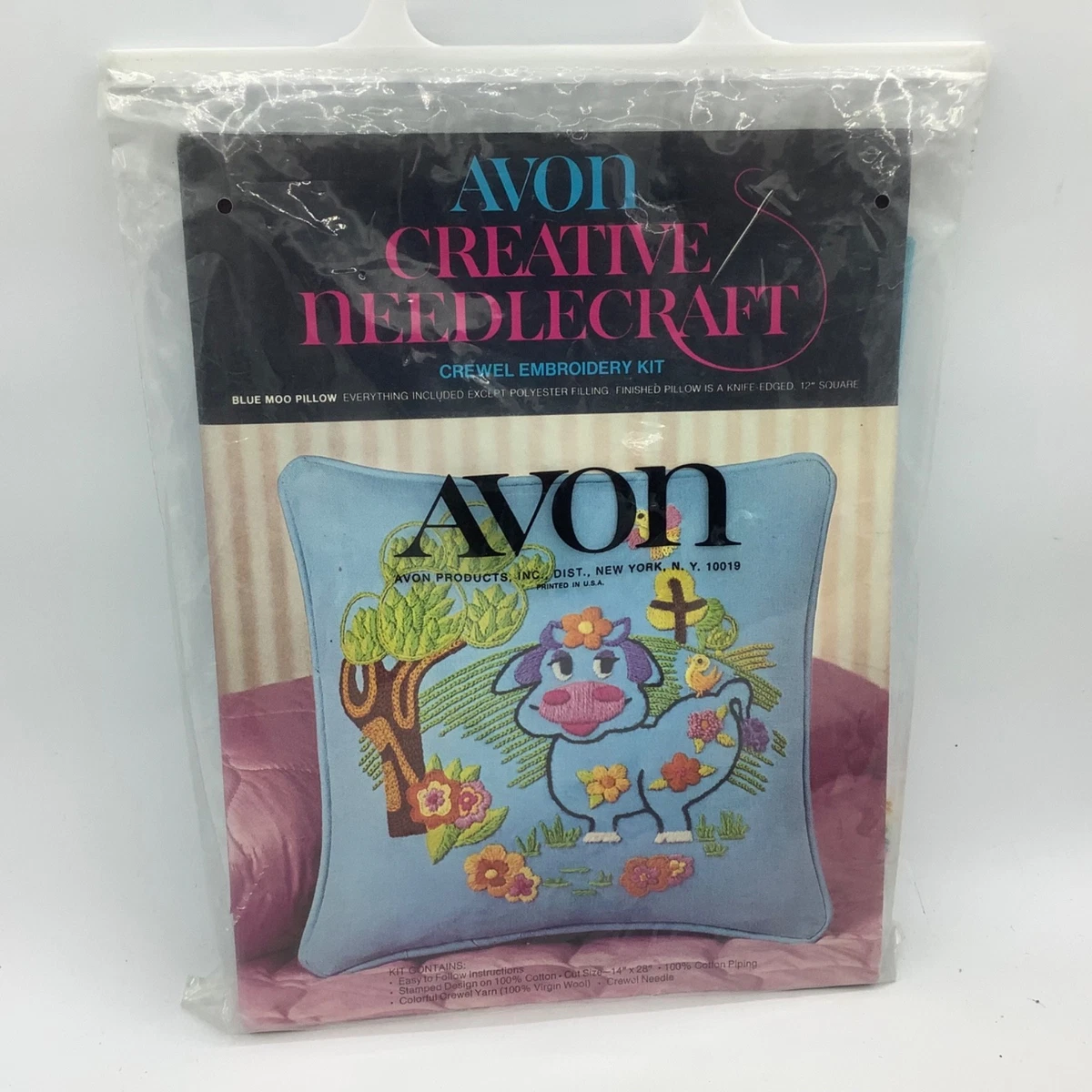 Kit de broderie Crewel Avon, faisans sauvages 18 x 24 po