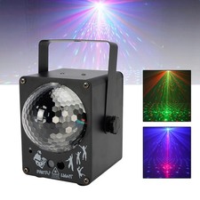 LED Laserlicht RGB Lichter 60 Muster Magic Ball Bühnenbeleuchtung DJ Disco Party