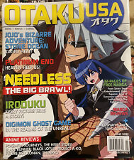 Kit de revistas de anime capa Naruto Akira e Bleach: Otaku USA