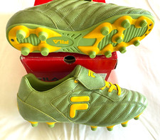 Fila Vintage SERPENTE SYNTHETIC Leather Football Soccer Cleat forza Boot sz 11.5