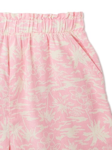 Wonder Nation Girls Camp Shirt & Short Set, 2-Piece, Size M (7-8) - Picture 5 of 5