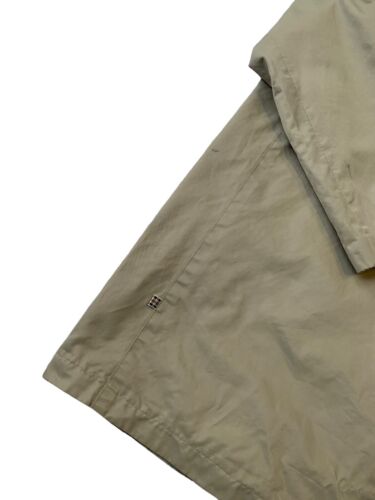 Chaqueta Anorak Vintage Aquascutum Para Mujer XL Beige Con Capucha Ducha Diseñador - Imagen 9 de 11