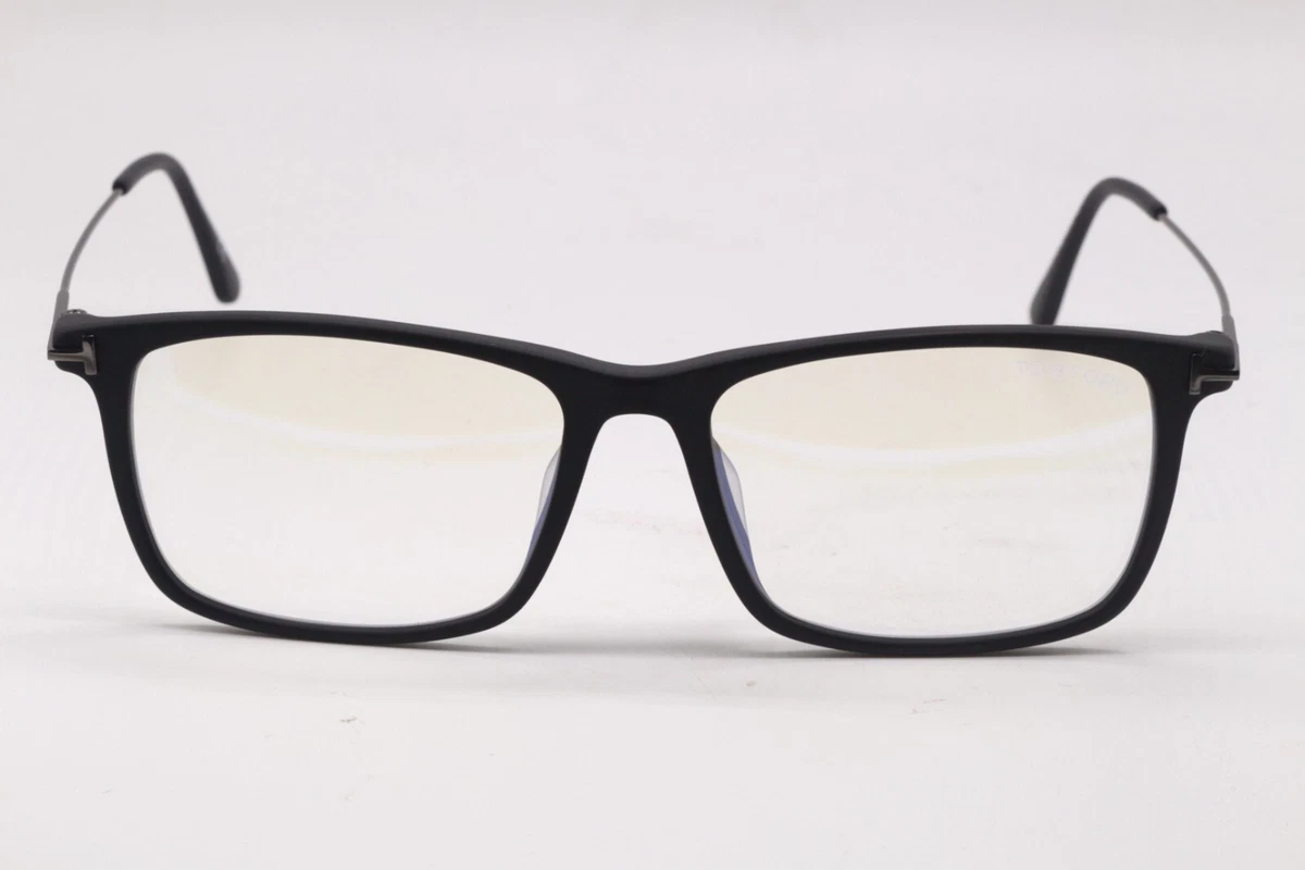 NEW TOM FORD TF 5758 F B 002 MATTE BLACK AUTHENTIC DESIGNER EYEGLASSES 56 16