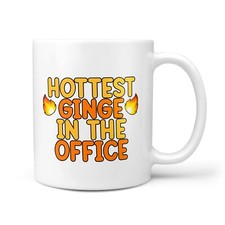 Funny GINGER Gift Mug - Work Cups, Joke Presents, Friends Birthday, Secret Santa