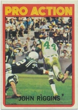1972 Topps #126 John Riggins New York Jets  (NWe)