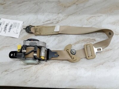 06-11 Honda Civic Left Driver Seat Belt Retractor Assembly Sedan Tan w