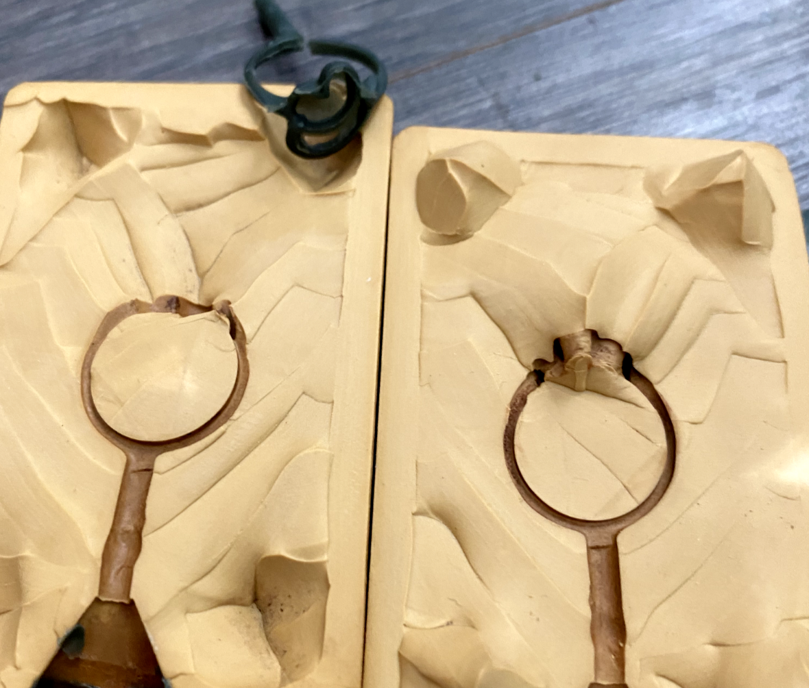 RING, LOST WAX CASTING injection rubber jewelry making mold, gold WAX  casting