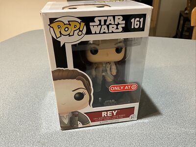Funko Star Wars Pop 161 Rey with Finns Jacket Target Exclusive FREE SH