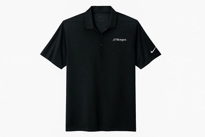 NWT 100% Authentic J P Morgan Polo Shirt Finance Wall Street JP Morgan JPM M