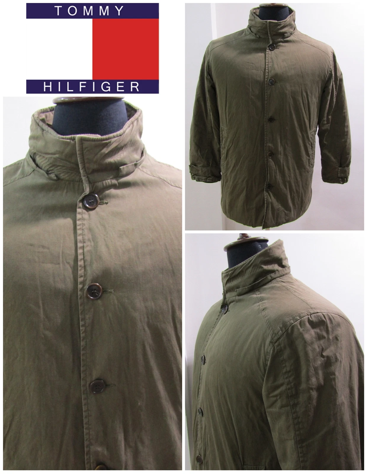 Tommy Hilfiger Men’s Insulated Jacket Chest 46/48 UK XL REF (14501)