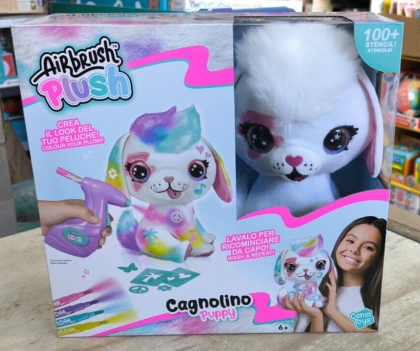 AIRBRUSH PLUSH CAGNOLINO PUPPY