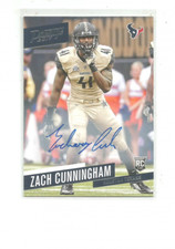 2017 PRESTIGE ROOKIE AUTOGRAPHS #239 ZACH CUNNINGHAM