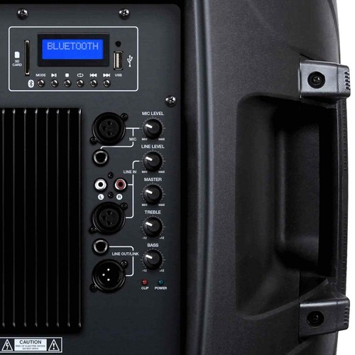 Altavoz PA activo Bluetooth Kam RZ15ABT 15" 300W - Imagen 2 de 3
