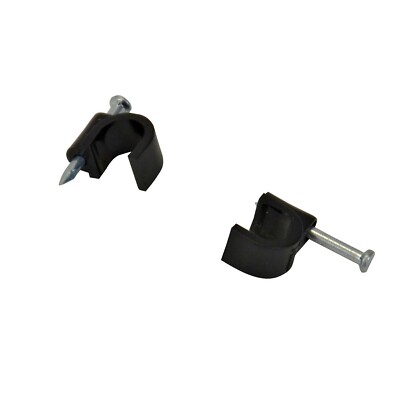 Raindrip R390CB Support Clamp for 0.25-Inch Tubing, Black