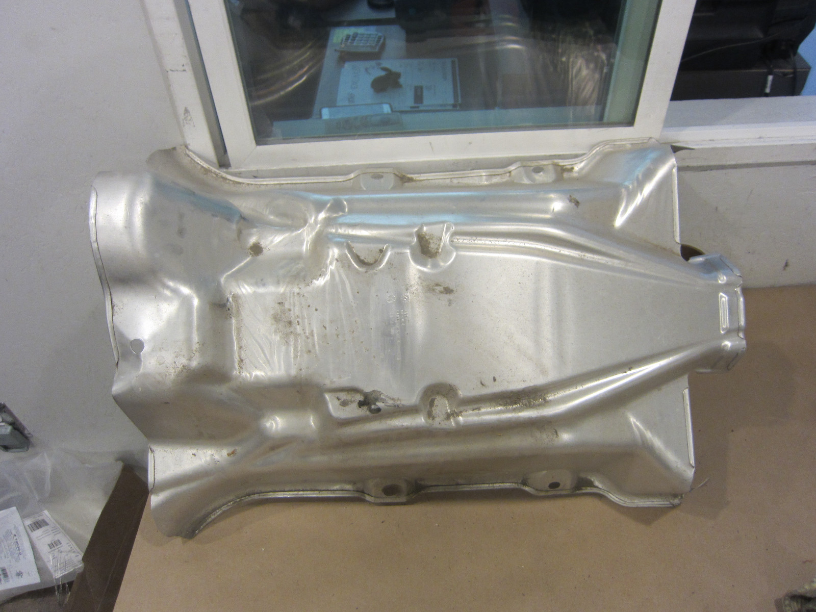 Bentley Continental GT - Fuel Tank Heat Shield - P/N 3D0201308F