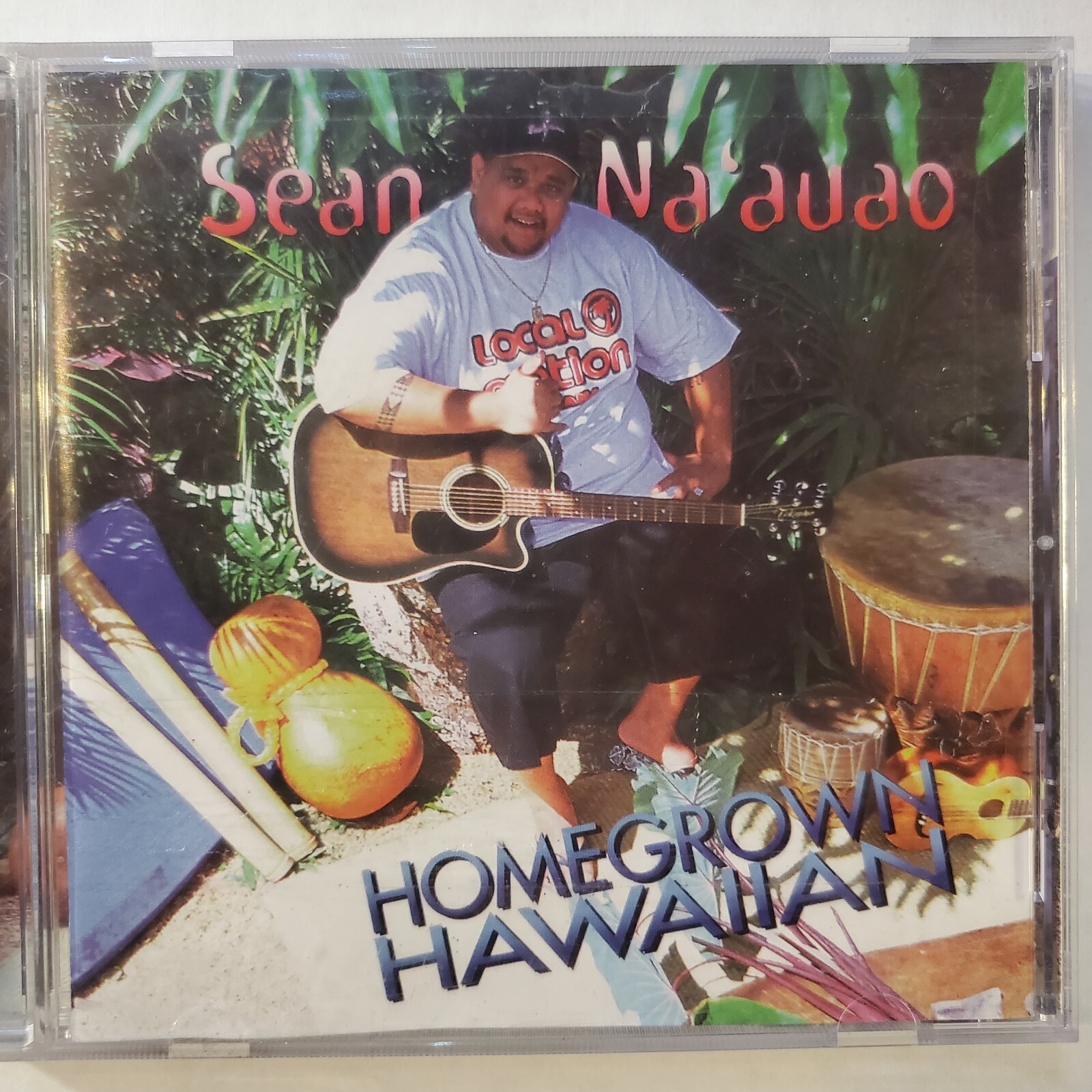 Sean Na'auao CD Lot - 2 Titles - Homegrown Hawaiian - Fish & Poi