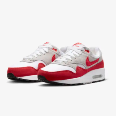 Nike Air Max 1 GS Shoes 'Challenge Red' (555766-146) Expeditedship