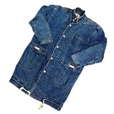 90s Vintage Denim Chore Style Jacket