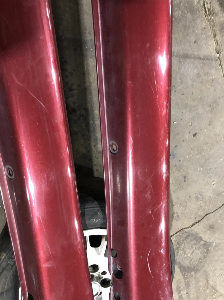 00-05 MERCEDES W163 ML320-ML55 AMG PANEL BASCULANTE FALDÓN LATERAL IZQUIERDO PLATEADO FABRICANTE DE EQUIPOS ORIGINALES ROJO Foto 4 de 4